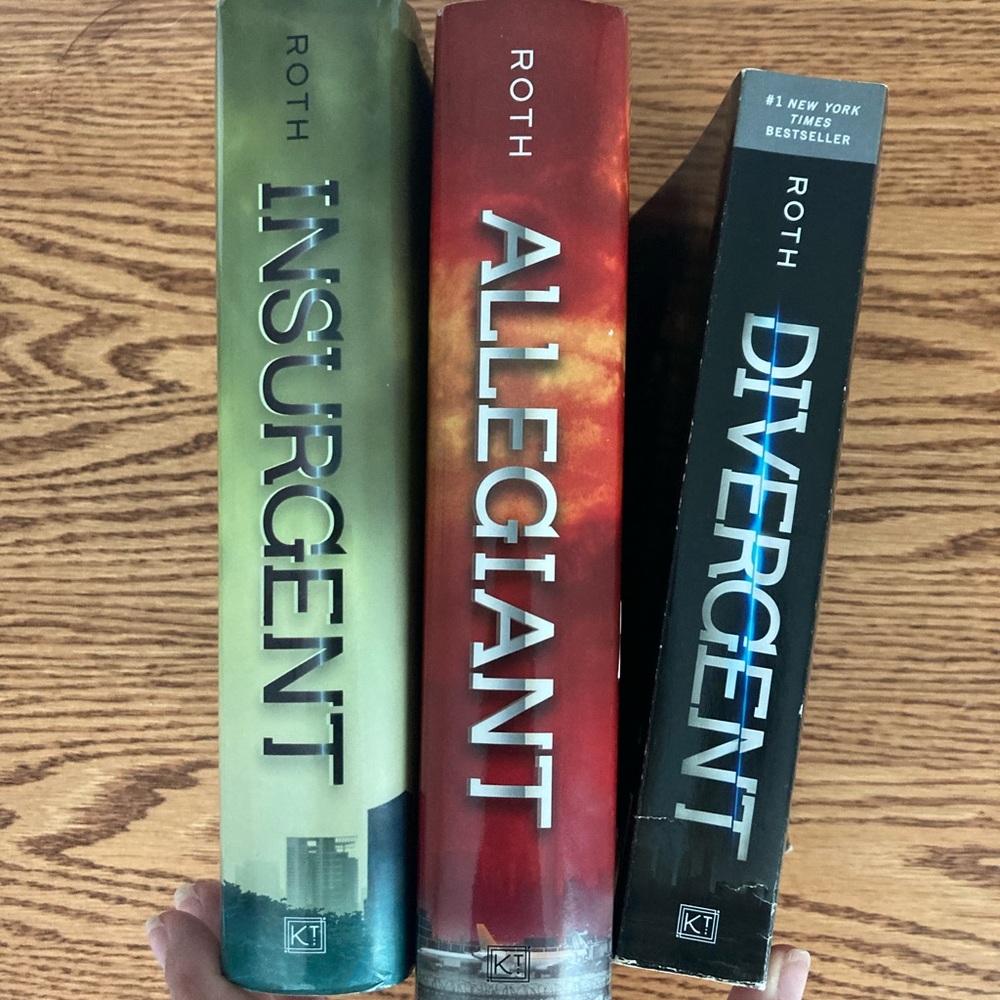 Divergent, Insurgent, and Allegiant